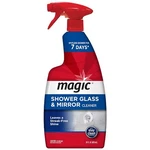 Magic Shower Glass & Mirror Cleaner Trigger, 28 Fl Oz. Fixed Price $15.29.