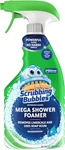 Scrubbing Bubbles Mega Bathroom And Shower Cleaner Spray, Foaming Action Removes. Fixed Price $7.99.