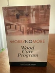 Worry No More Wood Care Program Cleans Protects 8 Oz Polish Cleaner Cloth Sealed. Fixed Price $21.99.