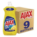 Ajax 44673 28 Oz. Bottle Dish Detergent - Lemon Scent (9/CARTON) New. Fixed Price $35.78.