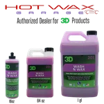 3D Wash Wax Car Soap - Ph Balanced, Easy Rinse With Protection. Fixed Price $30.99.