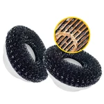 Synoshi Steel Brush Heads (2 Units). Designed For Heavy-duty Cleaning Tasks. Fixed Price $7.99.