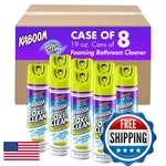 Kaboom 5703700071CT Foamtastic Bathroom Cleaner Fresh Scent 19 Oz Spray Can. Fixed Price $74.17.