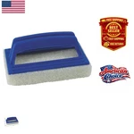 Jed Pool Tools 70-286 Gray Vinyl & Tile Scrub Brush Soft Foam Cleaning Pad. Fixed Price $13.99.