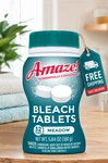 Amaze Bleach Tablets 32PCS Meadow Scent Laundry Toilet Cleaning. Fixed Price $16.99.
