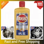 8 Oz Brasso Multi-purpose Metal Polish Cream For Brass, Copper, Chrome & More.. Fixed Price $7.98.