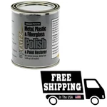 Flitz Metal, Plastic & Fiberglass Polish 1LB/453G CA03516 (see Video). Fixed Price $42.95.