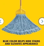 Rubbermaid Commercial Large Products Blend Mop Head Refill 2 Pack Cotton. Fixed Price $14.99.