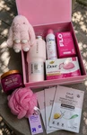 Stanley, Dove, Flo Pink Bath Accessories Set For Women, Moisturizing. Gift Box. Fixed Price $39.99.