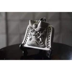 Tabletop Oni-gawara Tile 'oni Men-mask' Ik- , Made In Japan Kurumira Shop. Fixed Price $159.99.