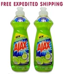 Ajax Vinegar & Lime Ultra Dish Washing Detergent Liquid Soap 14OZ. Kitchen 2PACK. Fixed Price $14.99.