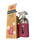Grove Co. Reusable Glass Cleaning Bottle 16 Oz Purple Silicone Bottom-floor. Fixed Price $7.50.