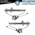 Power Window Regulators W/ Motor Pair Set Of 2 For Nissan Frontier Xterra. Fixed Price $104.85.