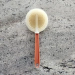 Vintage Rubbermaid Vegetable Scrub Brush #1908 Nylon Plastic Bristles - Orange. Fixed Price $16.90.