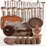 Beauty Preservation Makeup Brush, Sponge, Bag, Cleaner & Headband Set. Fixed Price $35.00.