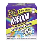Kaboom Scrub Free! Continuous With Oxiclean 3-PACK Refills. Fixed Price $46.19.
