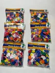 6LB Lot Creativity Street Craft Buttons, Assorted Shapes & Colors,. Fixed Price $99.99.