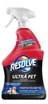 Resolve Ultra Odor Stain Remover Spray Carpet Cleaner For Cat And Dog 32OZ. Fixed Price $14.59.
