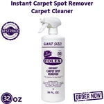 Folex 36OZ Carpet Spot Remover Instant Cleaner No Rinse Stain Upholstery. Fixed Price $8.99.