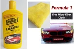 Formula Carnauba Wax Liquid Polish (16OZ Bottle) + Free Micro Fiber Cloth. Fixed Price $25.99.