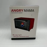 Angry-mama Microwave Cleaner Green & Purple New Old Stock. Fixed Price $7.49.