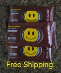 New 3 Pack Joe Boxer Swype Wipes Retinol Cleaning Travel Gym Post Workout. Fixed Price $29.95.