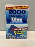 2000 Flushes Blue Automatic Toilet Bowl Cleaner 3.5 Oz - New. Fixed Price $16.71.