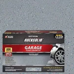 Rust-oleum Rocksolid Gray High Gloss 2.5 Car Garage Floor Kit. Fixed Price $149.99.