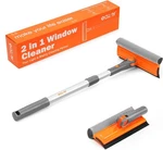 Profal Window Squeee, 2-IN-1 Rotatable For. Fixed Price $28.96.