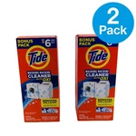 Tide Washing Machine Cleaner With Oxi 6 Pouches Bonus Pack 2 New. Fixed Price $19.20.