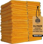 Chemical Guys 506 24 Professional Grade Premium Microfiber Towels, Gold (16. Fixed Price $52.99.