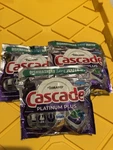 Cascade Platinum Plus Dishwasher Pods, Mountain Fresh Scent, 11 Ct Pack Of 3. Fixed Price $14.99.