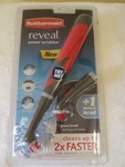Rubbermaid Reveal Power Scrubber Grout & Tile Bathroom Shower Cleaner - New!. Fixed Price $19.99.