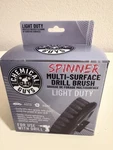 Chemical Guys ACC506 - Spinner Carpet Drill Brush, Light Duty. Fixed Price $15.00.
