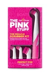 The Pink Stuff Miracle Scrubber Kit - 4 Cleaning Brush Heads. Fixed Price $28.75.