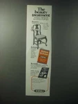 1979 Minwax Antique Oil Finish Ad - The Beauty Treatment. Fixed Price $17.99.