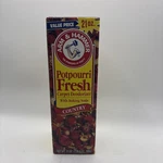 Vtg 1993 Arm & Hammer Potpourri Fresh Carpet Deodorizer Country 21 Oz Nos Read. Fixed Price $19.96.