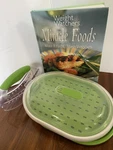 Weight Watchers Miracle Foods Cookbook Easy Cutter Dicer Microwave Streamer Lot. Fixed Price $19.52.