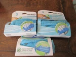 3 - Total Reach By Unger Microfiber Quick And Clean Cloths #962990 Pack. Fixed Price $10.00.