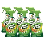 6 Lime-a-way Bathroom Cleaner, Removes Calcium Rust, 22 Fl Oz. Fixed Price $29.99.