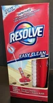 Resolve Easy Pro Carpet Cleaner Gadget Brush & High Traffic Foam Spray. Fixed Price $50.00.