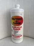 Restore Floor Miracle Finish 32 Oz Polish Hardwood, Linoleum, Laminate. Fixed Price $30.86.