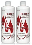 Pequa Heavy Duty Drain Opener, Non-acid, Fast-acting Formula, Industrial 2 Pack. Fixed Price $17.99.