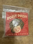 Vintage Cleaning Dolly Duzit Golden Sponge Scouring Pad Box Kitchen Tool New. Fixed Price $7.45.