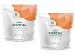 Grab Green Garbage Disposal Cleaner, Tangerine Lemongrass Scent, 12 Pods, Pack. Fixed Price $14.99.