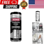 Weiman Stainless Steel Cleaner, 30 Count Cleaning Wipes, Removes Dirt, Grime,. Fixed Price $7.30.