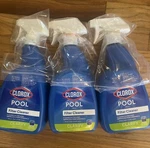Clorox Pool Filter Cleaner Bottles Lot Of 3. Fixed Price $36.40.