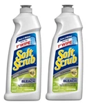 Soft Scrub No Scent Heavy Duty Cleaner 24OZ Cream All Purpose Remove Limescale. Fixed Price $21.99.