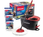 O-cedar Easy Wring Spin Mop & Bucket Floor Cleaning System With 3 Extra Refills. Fixed Price $75.99.