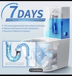 Vacplus Automatic Toilet Bowl Cleaner Tablets, Deodorizing, Blue, 12 Pack. Fixed Price $24.49.